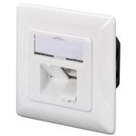 Digitus Настінна розетка CАТ 6 STP 2xRJ45, 8P8C, для прихованої проводки, фото , зображення 2 | SNABZHENIE.com.ua