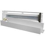 Панель ZPAS 19", модульна, з DIN-рейкою, сіра, фото  | SNABZHENIE.com.ua