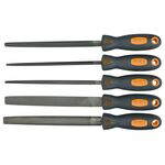 Напильники по металлу, набор 5 шт., NEO (37-610), фото , изображение 2 | SNABZHENIE.com.ua