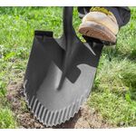 Лопата штикова T-REX, дерев`яна ручка VERTO, фото , зображення 3 | SNABZHENIE.com.ua