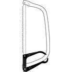 Пила лучковая универсальная 300 мм STANLEY 1-20-447, фото , изображение 3 | SNABZHENIE.com.ua