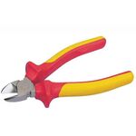 Кусачки електрика вузькі діагональні MaxSteel VDE 1000V ізольовані, 160 мм STANLEY (0-84-009), фото , зображення 2 | SNABZHENIE.com.ua