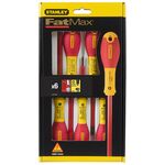 Набор диэлектрических отверток Fatmax 6 шт STANLEY (0-65-441), фото  | SNABZHENIE.com.ua