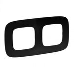 Legrand Рамка Valena Allure (матовий чорний)[754402], фото , изображение 2 | SNABZHENIE.com.ua