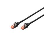 Патч-корд DIGITUS CAT 6 S-FTP, 2м, AWG 27/7, LSZH, чорний, фото , зображення 2 | SNABZHENIE.com.ua