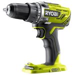 Ryobi Шурупокрут-дриль акумуляторний R18DD3-0 ONE+ 18В 50Нм 500·1800об·хв 1.2кг без АКБ та ЗП, фото , зображення 2 | SNABZHENIE.com.ua
