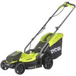 Ryobi Газонокосарка акумуляторна ONE+ RLM18X33B-40 18В акб 1х4А·год 33см 35л 25-65мм 8.7кг, фото  | SNABZHENIE.com.ua