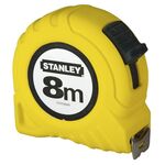 Рулетка вимірювальна 8 м х 25 мм у пластиковому корпусі STANLEY (0-30-457), фото , зображення 3 | SNABZHENIE.com.ua