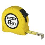 Рулетка вимірювальна 8 м х 25 мм у пластиковому корпусі STANLEY (0-30-457), фото  | SNABZHENIE.com.ua