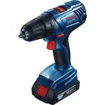 Bosch Шурупокрут-дриль акумуляторний GSR 180-LI, 18В 2х2Аг, 54Нм, 450/1700об/хв, 1.6кг, фото , изображение 2 | SNABZHENIE.com.ua