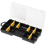 Органайзер пластиковый STANLEY, 10 ячеек, 210x115x35 мм, фото , изображение 2 | SNABZHENIE.com.ua