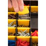 Органайзер пластиковий STANLEY 272 х 189 х 46 мм, 17 осередків, з переставними перегородками (STST81680-1), фото , зображення 3 | SNABZHENIE.com.ua