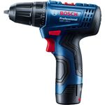 Bosch Шурупокрут-дриль акумуляторний GSR 120-LI, 18В 2х2Аг, 14/30Нм, 0-400/01500об/хв, 2.5кг, фото , зображення 2 | SNABZHENIE.com.ua