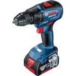 Bosch Шурупокрут-дриль акумуляторний GSR 18 V-50, 18В 2x2Aг, 50Нм,20+1, 460/1800об/хв, 1кг, фото , изображение 2 | SNABZHENIE.com.ua