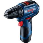 Bosch Шурупокрут-дриль акумуляторний GSR 12V-30, 12В 2x2.0 Аг, 30Нм, 20+1, 420/1600об/хв, безщітковий, 0.78кг, фото , изображение 2 | SNABZHENIE.com.ua