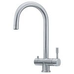 Змішувач для кухні Franke Eos Clear Water , довж.виливу - 185мм, поворотний, 1+1фільтр, нерж, фото , зображення 2 | SNABZHENIE.com.ua
