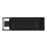 Накопичувач Kingston   64GB USB 3.2 Type-C Gen 1 DT70, фото , изображение 2 | SNABZHENIE.com.ua