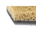 Губки для посуду TEFLON, 90*80*30 мм, 3 шт., Elfe (92356E), фото , зображення 2 | SNABZHENIE.com.ua