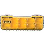 Органайзер STANLEY Fatmax Pro с прозрачной крышкой, 8 лотков, фото , изображение 2 | SNABZHENIE.com.ua