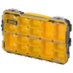 Органайзер STANLEY Fatmax Pro с прозрачной крышкой, 14 лотков, фото  | SNABZHENIE.com.ua