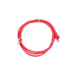 Патч-корд 2E САТ 5e, UTP, 1.50м, 26AWG, RJ45, 7/0.16, CCA, PVC, червоний, фото , изображение 3 | SNABZHENIE.com.ua