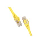 Патч-корд 2E САТ 5e, UTP, 1.20м, 26AWG, RJ45, 7/0.16, Cu, PVC, жовтий, фото , зображення 2 | SNABZHENIE.com.ua