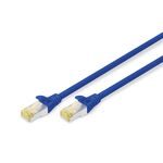 Патч-корд DIGITUS CAT 6a S-FTP, 1м, AWG 26/7, Cu, LSZH, синій, фото , зображення 2 | SNABZHENIE.com.ua