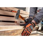 Молоток слюсарний 500 г, рукоятка зі скловолокна NEO, фото , зображення 3 | SNABZHENIE.com.ua