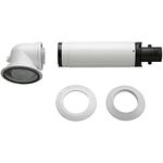 Комплект коаксіальний Bosch FC-Set80-C13x горизонтальний для конденсаційних котлів, довжина 335-530 мм, діаметр 80/125 мм, фото  | SNABZHENIE.com.ua