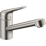Змішувач для кухні Hansgrohe Focus M42, довж.виливу - 203мм, поворотний, 1важіль, KM100, сталь, фото , зображення 2 | SNABZHENIE.com.ua
