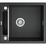 Мийка кухонна Deante Magnetic, граніт, квадрат, без крила, 560х500х219мм, чаша - 1, накладна, металічний графіт, фото , изображение 2 | SNABZHENIE.com.ua