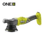 Ryobi Шліфмашина полірувальна акумуляторна R18P-0 ONE+ 18В 125мм рандомна орбіта регулювання швидкості без АКБ та ЗП, фото , изображение 3 | SNABZHENIE.com.ua