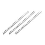 Пластикові пружини 2E для біндерів, 25мм, світло-сірі, 50шт, фото , изображение 2 | SNABZHENIE.com.ua