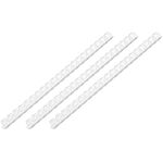 Пластикові пружини 2E для біндерів, 32мм, прозорі, 50шт, фото  | SNABZHENIE.com.ua