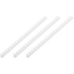 Пластикові пружини 2E для біндерів, 45мм, білі, 50шт, фото  | SNABZHENIE.com.ua