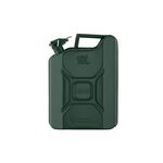 2E Каністра для палива JCM10V вертикальна, 10 л, метал, 0.6 мм, зелений, 2.3 кг, фото , изображение 3 | SNABZHENIE.com.ua