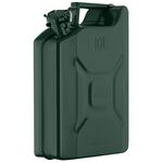 2E Каністра для палива JCM10V вертикальна, 10 л, метал, 0.6 мм, зелений, 2.3 кг, фото  | SNABZHENIE.com.ua