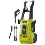 Ryobi Мінімийка високого тиску RY130PWA 1600Вт 130бар 420л/год шланг 5м 8.33кг, фото , зображення 2 | SNABZHENIE.com.ua