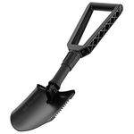 Лопата тактична 2E Fox One Black складна, 59 см, 1.1 кг, фото  | SNABZHENIE.com.ua