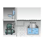 Metabo Насосна станція HWW 4500/25 Inox, 1300 Вт, 4.5 куб/год, висота подачі 48м, всмоктування до 8 м, ресивер 24л, 17.1кг, фото , зображення 3 | SNABZHENIE.com.ua
