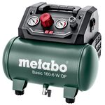 Metabo Компресор BASIC 160-6 W OF PBASIC 160-6 W OF, ресивер 6л, 900Вт, 160л/хв, 8 бар, 8.4кг, фото  | SNABZHENIE.com.ua