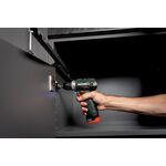 Metabo Шурпокрут-дриль POWERMAXX BS BL, акумуляторний, 2*12В, 2 Аг, 0-400/0-1500об/хв, патрон 1-10мм, 20/38Нм, кейс, 0.8кг, фото , изображение 3 | SNABZHENIE.com.ua