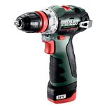 Metabo Шурпокрут-дриль POWERMAXX BS BL Q, акумуляторний, 2*12В, 2 Аг, кейс, 0.8кг, фото , изображение 2 | SNABZHENIE.com.ua