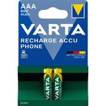 Акумулятор Varta NI-MH Phone  AAA 800 мА•г, 2шт, фото  | SNABZHENIE.com.ua