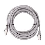 Патч-корд 2E САТ 6, FTP, 5м, 26AWG, RJ45, 7/0.16, Cu, LSZH, сірий, фото , зображення 2 | SNABZHENIE.com.ua