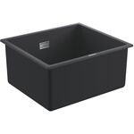 Мийка кухонна Grohe K700U, граніт, прямокут., без крила, 457x406x203мм, чаша - 1, врізна/під стільницю, чорний граніт, фото  | SNABZHENIE.com.ua