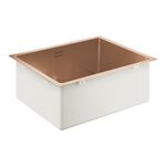 Мийка кухонна Grohe K700U, нерж.сталь, прямокут., без крила, 550x450x200мм, чаша - 1, універсальна, матовий теплий захід сонця, фото , изображение 2 | SNABZHENIE.com.ua