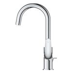 Змішувач для раковини Grohe QuickFix Swift L  довж. виливу - 140мм, поворотний, 1 важіль, хром, фото , изображение 3 | SNABZHENIE.com.ua