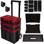 Einhell Модульна система для інструменту E-Case Tower, на коліщатках, 3 ящики модуля, 64.5х48х42.5см, фото  | SNABZHENIE.com.ua