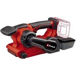 Einhell Шліфмашина стрічкова акумуляторна TP-BS 18/457LI BL - Solo, PXC, 18В, 120-250м•хв, стрічка 457х75мм, безщіткова, 2.58кг, без АКБ і ЗП, фото  | SNABZHENIE.com.ua